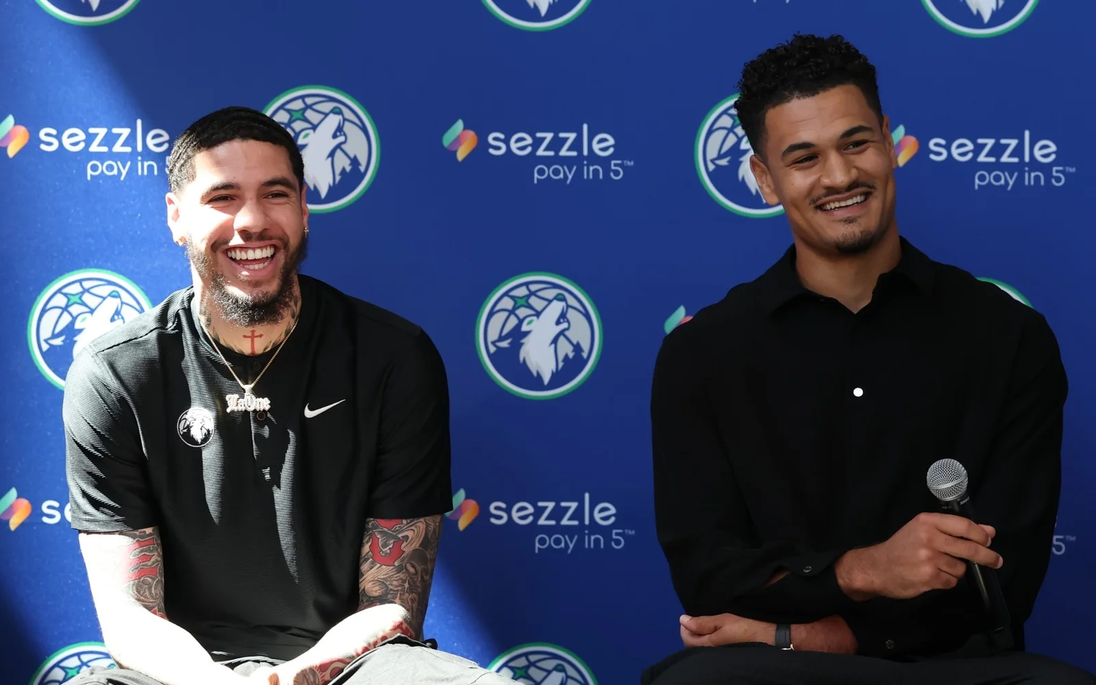 Western Conference NBA players in live game action