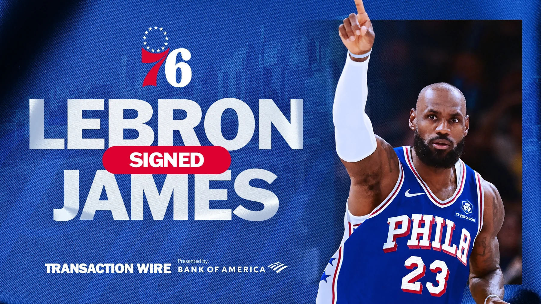 LeBron James Joins 76ers: Contract, Lineup and Schedule
