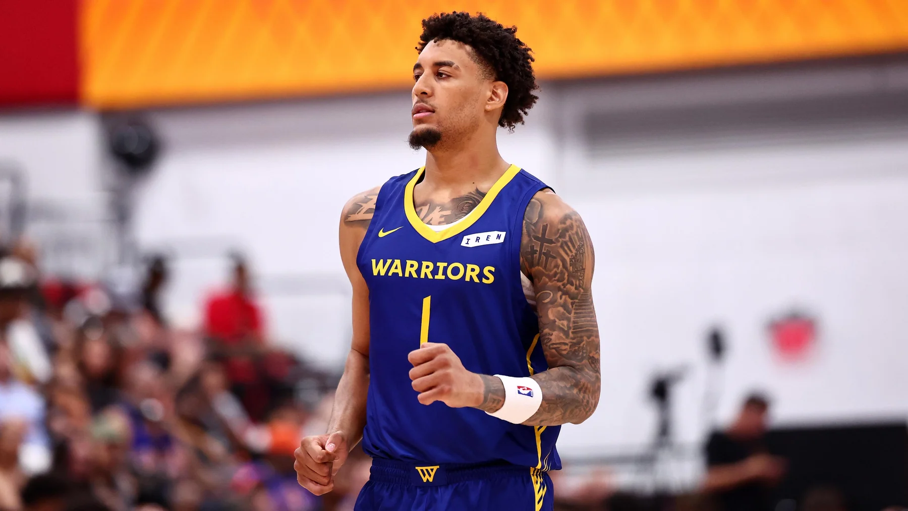 Yaxel Lendeborg playing for the Golden State Warriors during 2026 Summer League